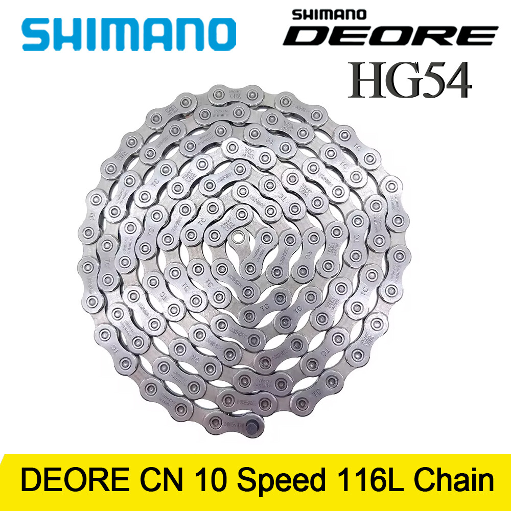 SHIMANO DEORE CN HG54 10 Speed Sper HG X MTB Chain 116 Links M4100 M6000 M5120