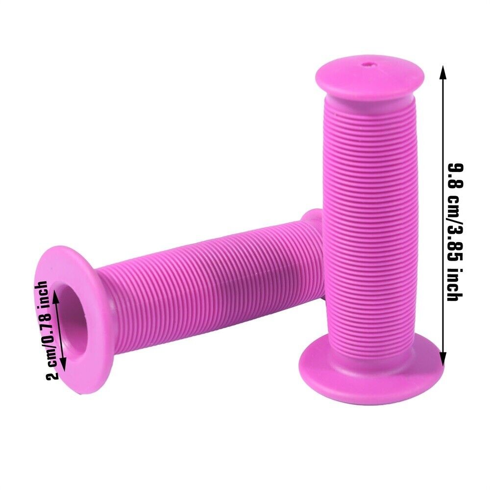 Universal Pink Soft Rubber Handlebar Cover For Motorcycle Bicycle etc.