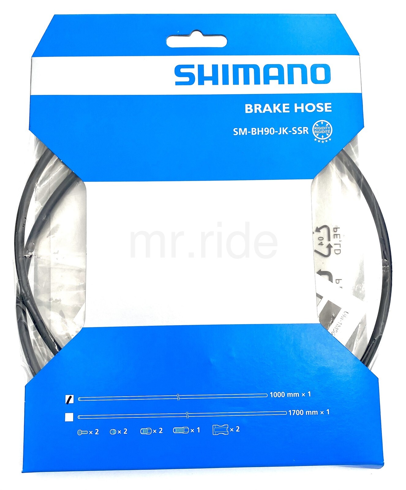 Shimano SM-BH90-JK-SSR Brake Hose Front Black 1000MM For R9180/R9170/R9270