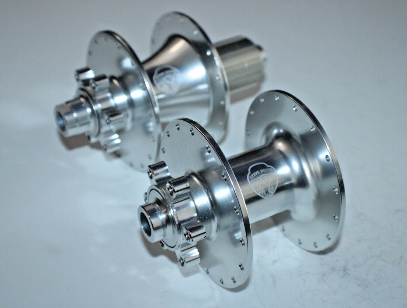 Steve Potts Early Version Hubset 6 Bolt Disc 32H 12mm Thru Axle R385/F240g 11SPD