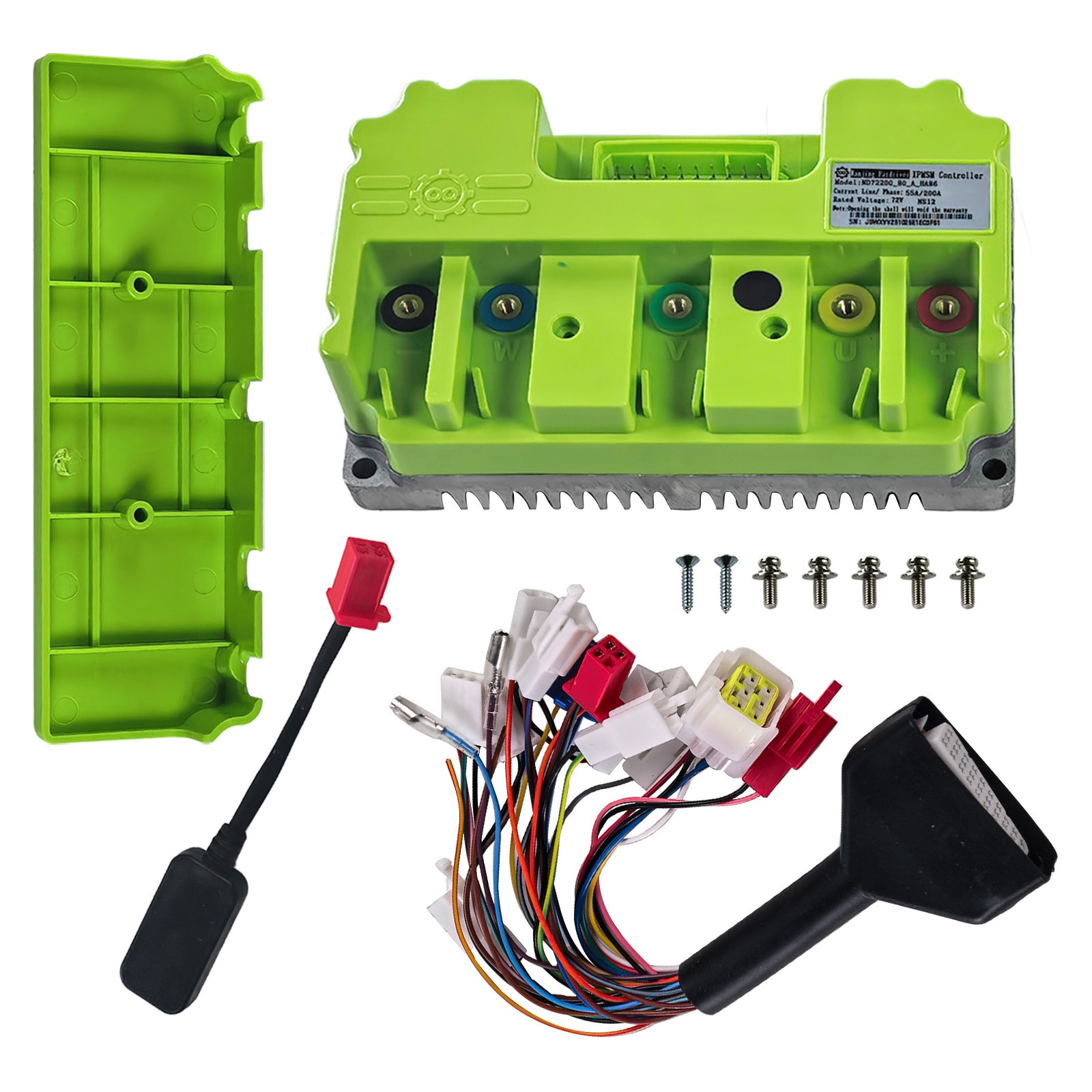 For FarDriver ND72200 Controller For Bluetooth 55A Battery, 200a Phase , 72V US