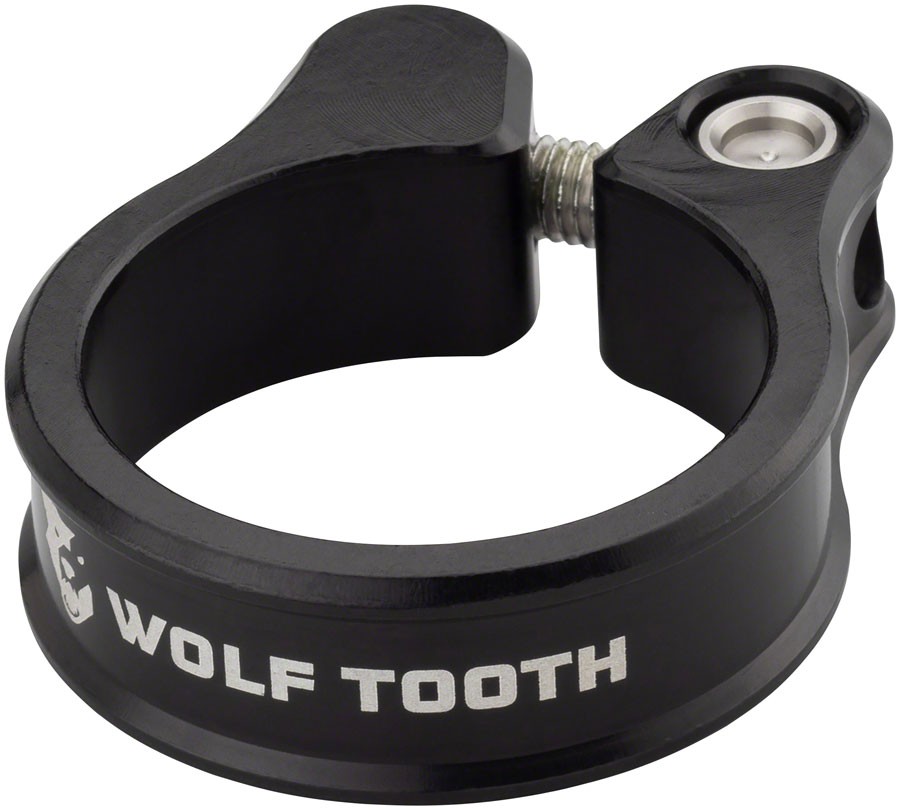 Wolf Tooth Seatpost Clamp – 31.8mm, Bolt-On, Black