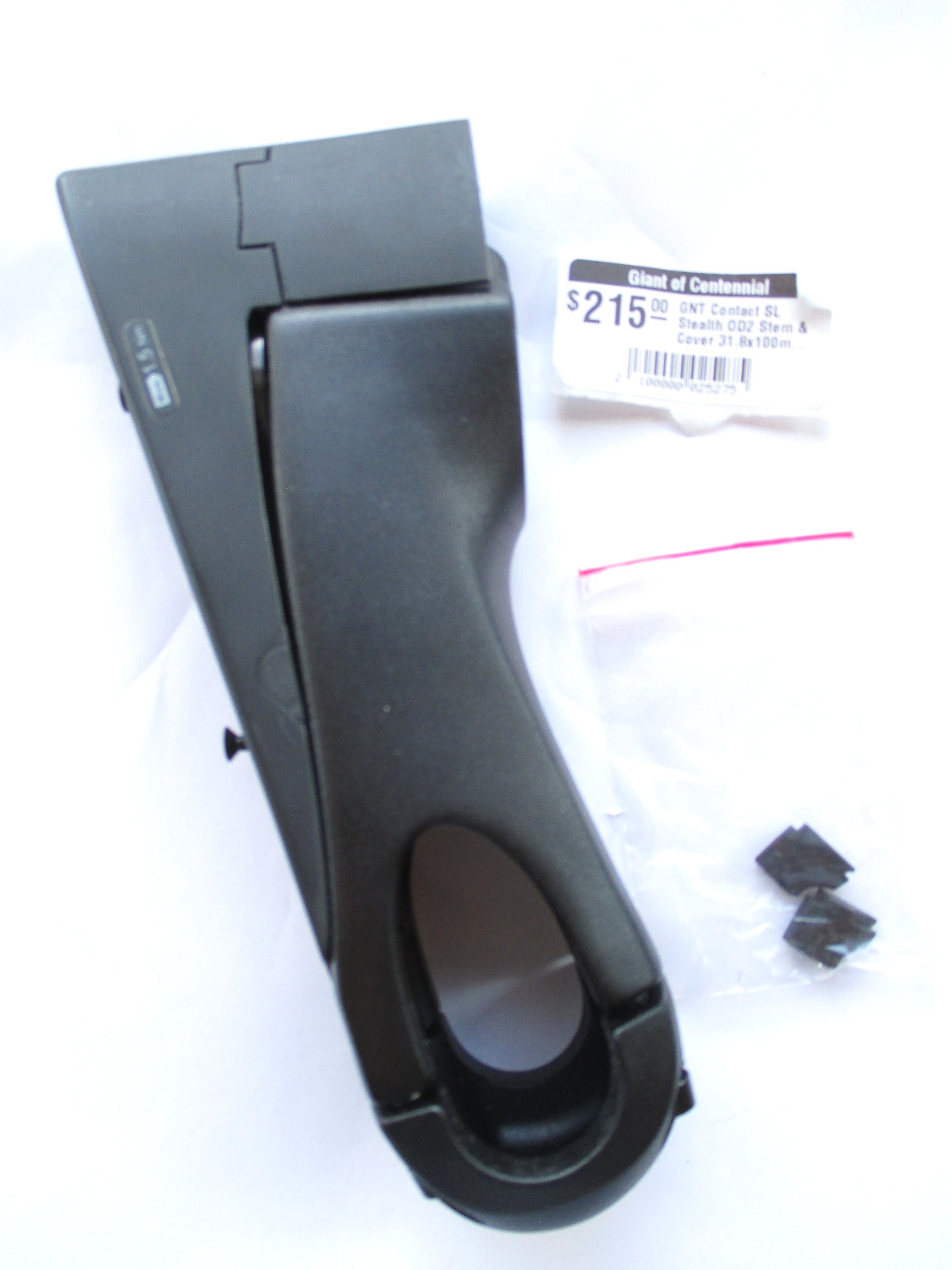 New Giant Contact SL Stealth OD2 Bike /Cycling Stem, Black 31.8mm x 100mm Length