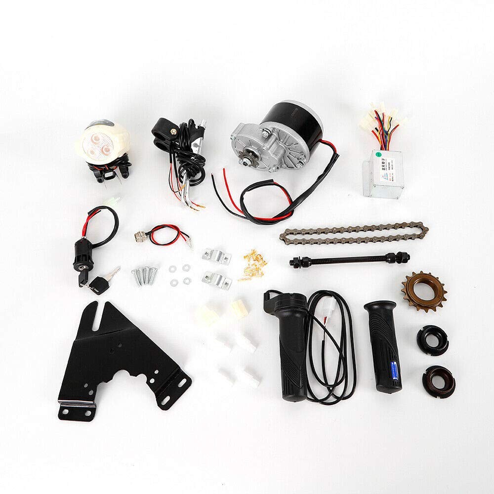 24V 250W Fit For 22-29″ Bicycle Electric Bike Conversion Kit Motor Controller