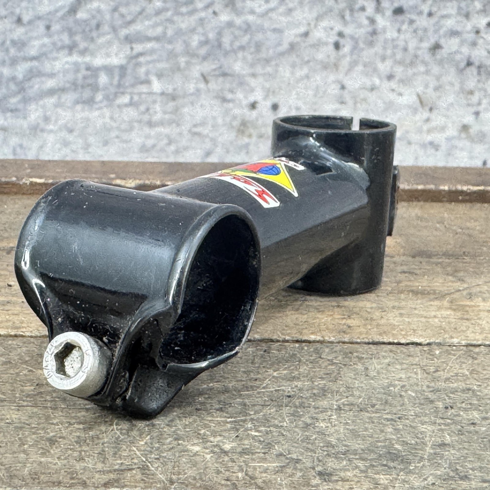 Vintage Salsa Cycles 1in Threadless Stem 25.4 Mm Clamp 80mm Black Steel MTB 90s