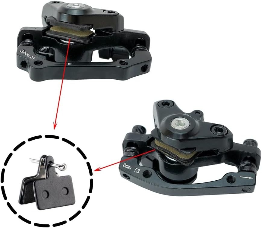 Universal Mechanical Disc Brake Calipers for All Bikes – Durable Aluminum Design