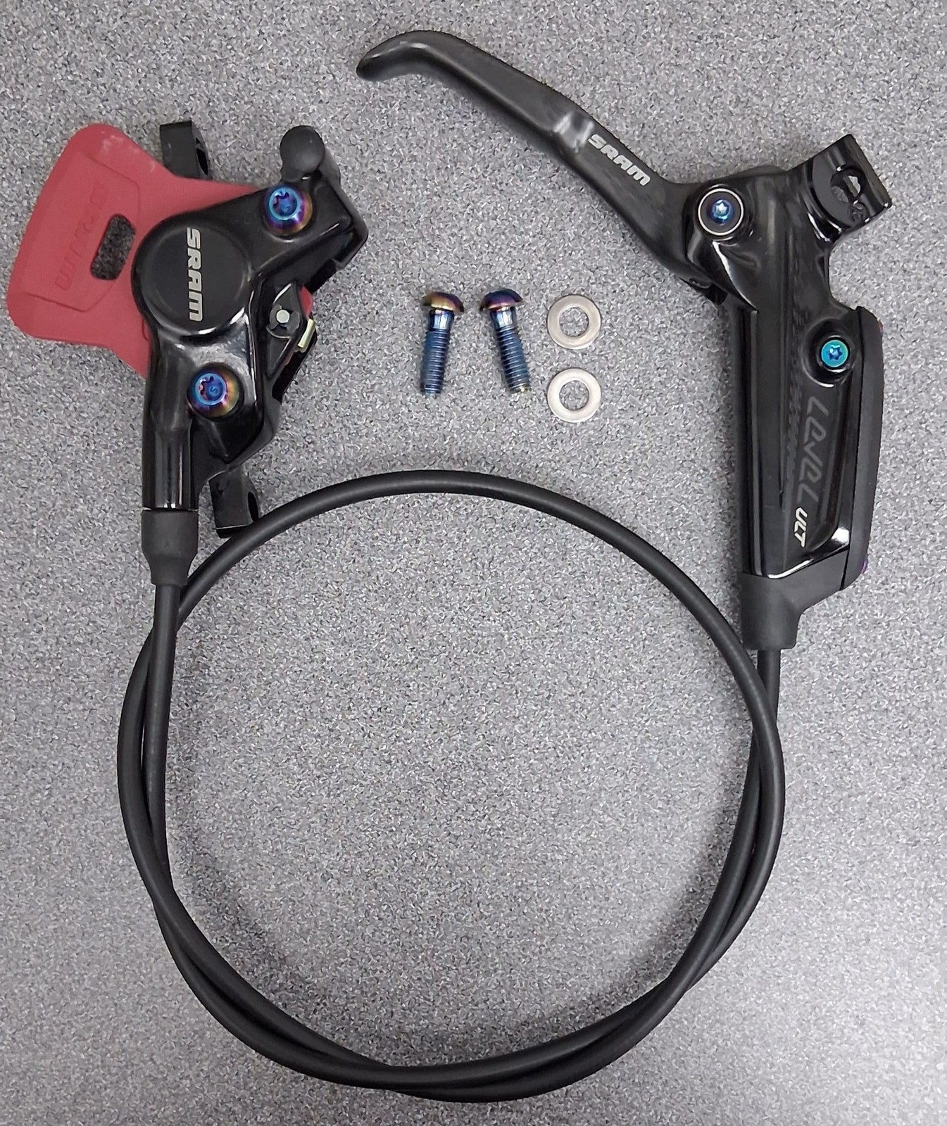 SRAM Level Ultimate Disc Brake and Lever – Front, Hydraulic, Post Mount, B1