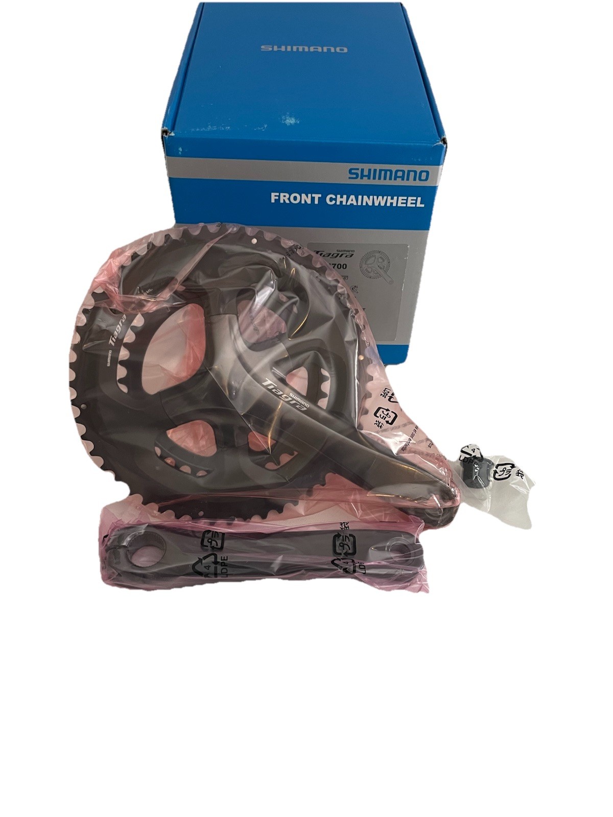 Shimano Tiagra FC-4700 Crankset 172.5mm 10-Speed 52-36T NIB Front Chainwheel