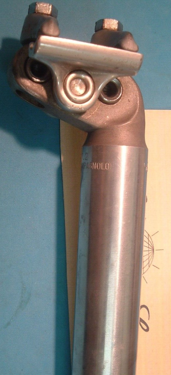 Campagnolo Nuovo Record #1044 27.2MM x 215MM Seatpost- Road VGC- Vintage++