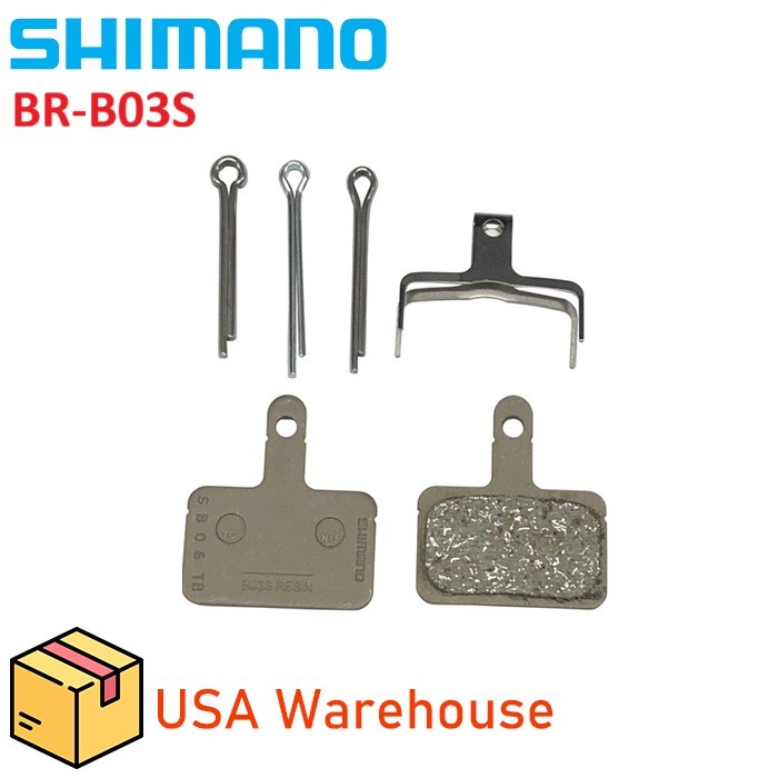 Shimano B03S Disc Brake Pads Resin MTB for M315 MT200 Acera Altus Deore