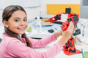 Girl with Robot