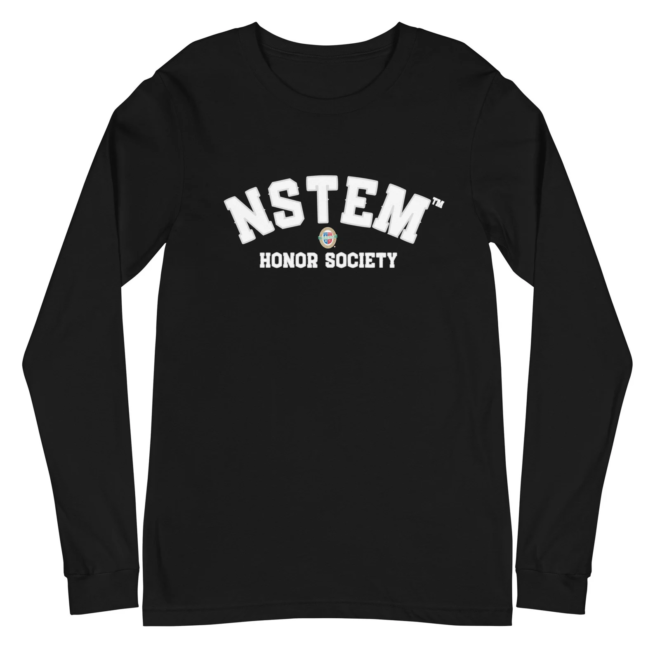 varsity black long sleeve