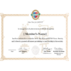 Achievement certificate