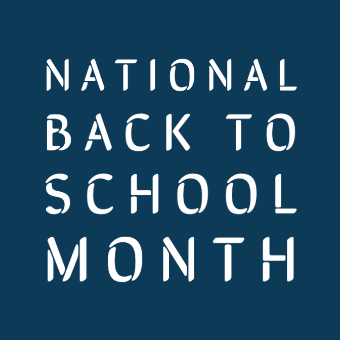 National Back To School Month