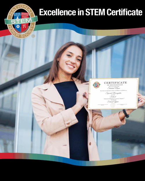 Customized Excellence in STEM Certificate