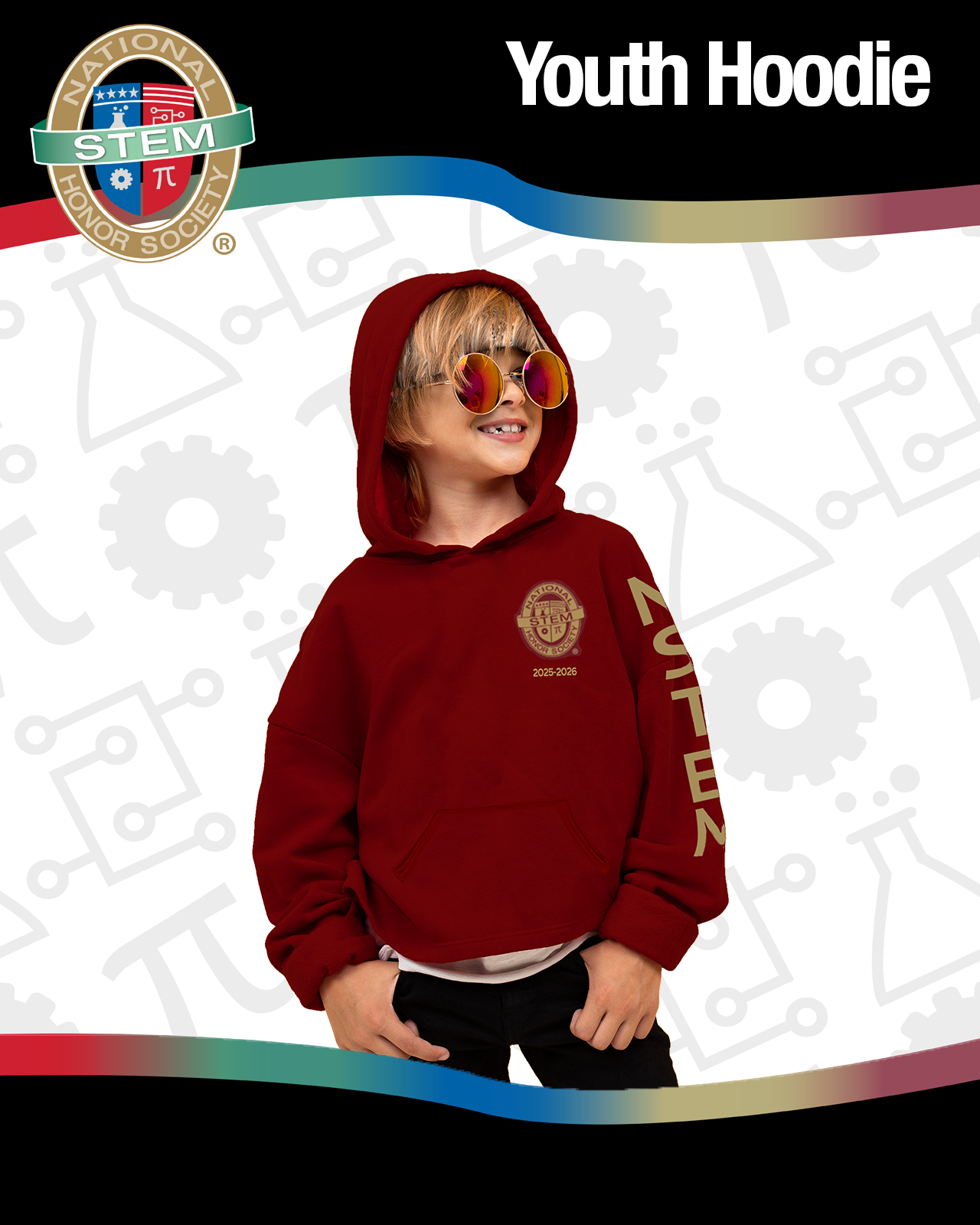 Youth Sponge Fleece Pullover Hoodie